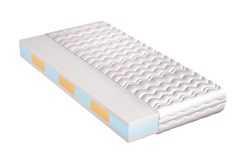 Gimbel Madrass 200x200x16 cm, Flerfarget