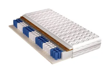 Madrass Atlanta 200x90x20 cm - Flerfarget - Møbler - Senger - Madrasser - Springfjærmadrass & rammemadras