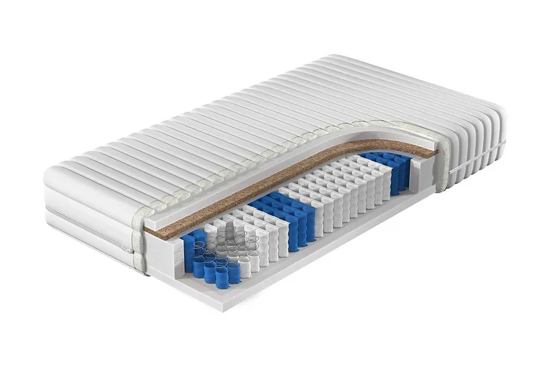 Madrass Barelle 140x200 cm, Hvit