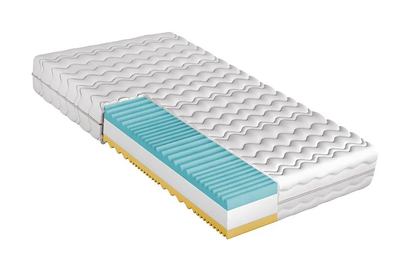 Madrass Caister 180x200 cm, Hvit