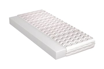 Madrass Sostrato 80x190 cm - Hvit - Møbler - Senger - Madrasser - Springfjærmadrass & rammemadras
