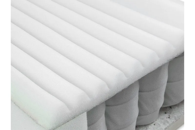 Madrass Velvang 160x200 cm - Hvit - Møbler - Senger - Madrasser - Springfjærmadrass & rammemadras