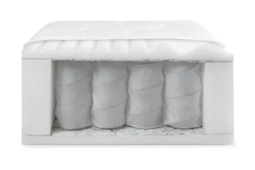 Madrass Velvang 180x200 cm - Hvit - Møbler - Senger - Madrasser - Springfjærmadrass & rammemadras