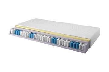 Rubin Springfjærmadrass 160x200 Pocket Medium/Mjuk - Hvit - Møbler - Senger - Madrasser - Springfjærmadrass & rammemadras