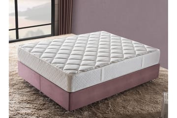 Springfjærmadrass 100x200 cm - Hvit - Møbler - Senger - Madrasser - Springfjærmadrass & rammemadras