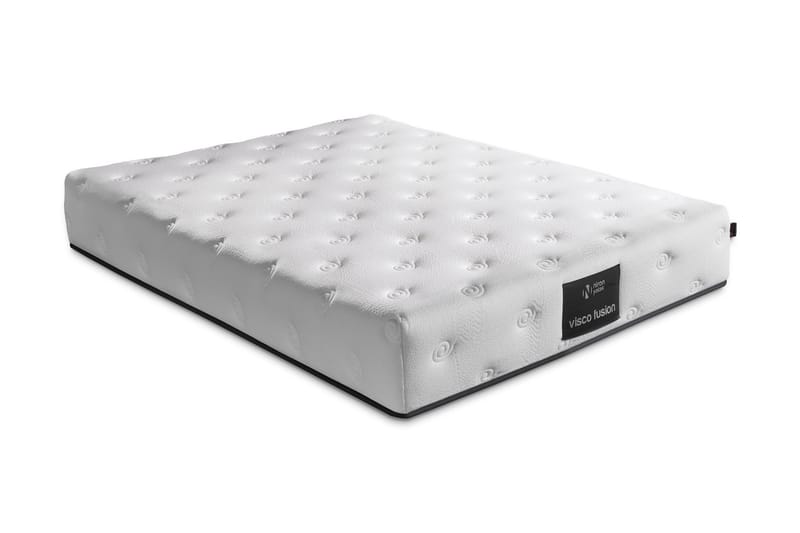 Springfjærmadrass 100x200 cm, Hvit