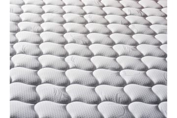 Springfjærmadrass 100x200 cm - Hvit - Møbler - Senger - Madrasser - Springfjærmadrass & rammemadras