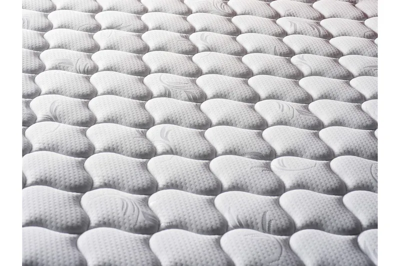 Springfjærmadrass 100x200 cm - Hvit - Møbler - Senger - Madrasser - Springfjærmadrass & rammemadras