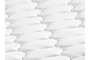 Springfjærmadrass 120x200 cm - Hvit/Orange - Møbler - Senger - Madrasser - Springfjærmadrass & rammemadras