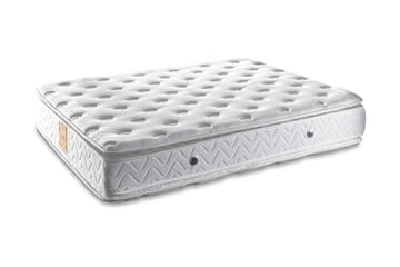 Springfjærmadrass 140x200 cm - Hvit - Møbler - Senger - Madrasser - Springfjærmadrass & rammemadras