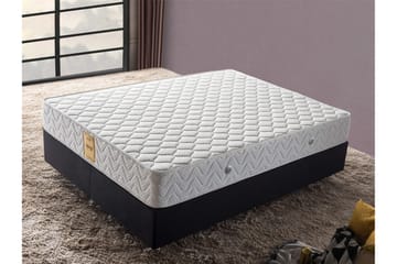 Springfjærmadrass 140x200 cm - Hvit - Møbler - Senger - Madrasser - Springfjærmadrass & rammemadras