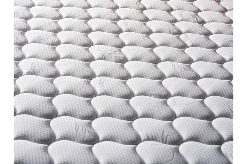 Springfjærmadrass 140x200 cm - Hvit - Møbler - Senger - Madrasser - Springfjærmadrass & rammemadras