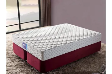 Springfjærmadrass 140x200 cm - Hvit - Møbler - Senger - Madrasser - Springfjærmadrass & rammemadras