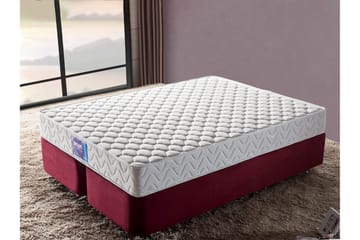 Springfjærmadrass 150x200 cm - Hvit - Møbler - Senger - Madrasser - Springfjærmadrass & rammemadras