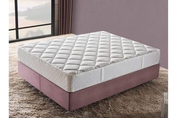 Springfjærmadrass 160x200 cm - Hvit - Møbler - Senger - Madrasser - Springfjærmadrass & rammemadras