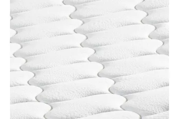 Springfjærmadrass 90x190 cm - Hvit/Orange - Møbler - Senger - Madrasser - Springfjærmadrass & rammemadras