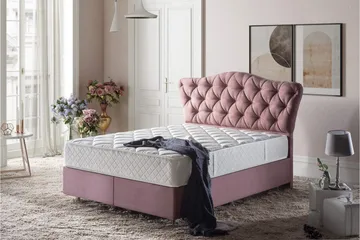 Springfjærmadrass 90x200 cm - Hvit - Møbler - Senger - Madrasser - Springfjærmadrass & rammemadras