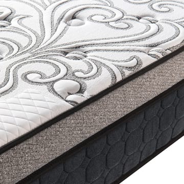 Springmadrass HOME4YOU Harmony Delux 180x200x30 cm - Møbler - Senger - Madrasser - Overmadrass