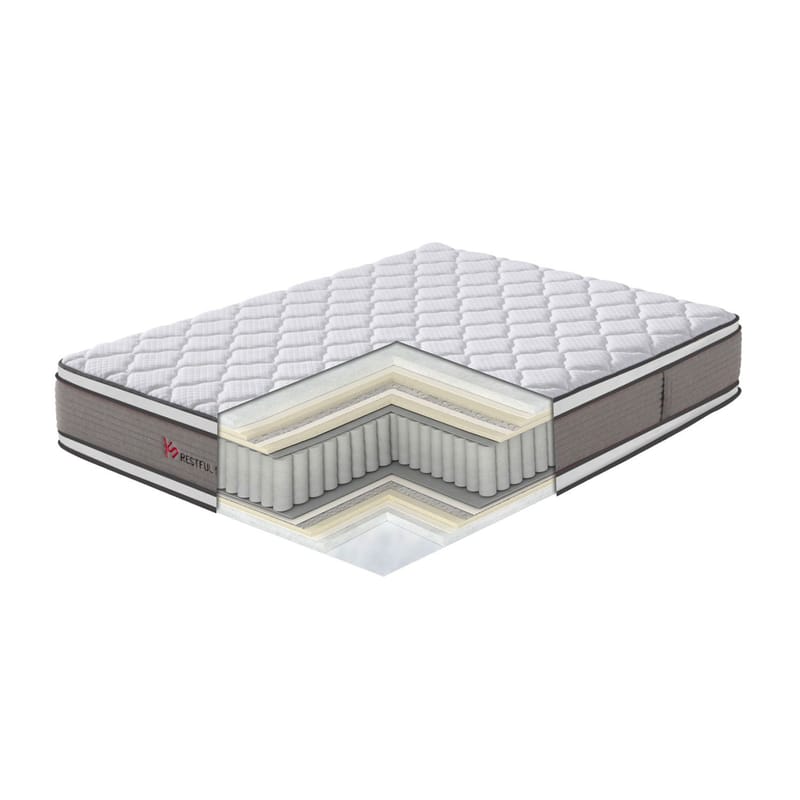 Springmadrass HOME4YOU Harmony Duo Bliss 160x200x28 cm vendbar