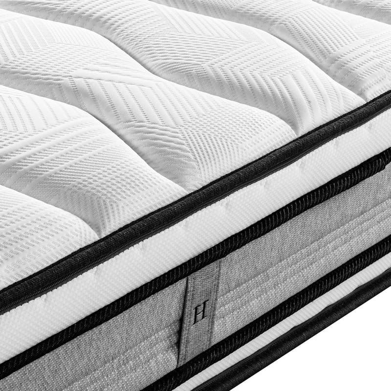 Springmadrass HOME4YOU Harmony Duo King vendbar 160x200x30 cm - Møbler - Senger - Madrasser - Overmadrass