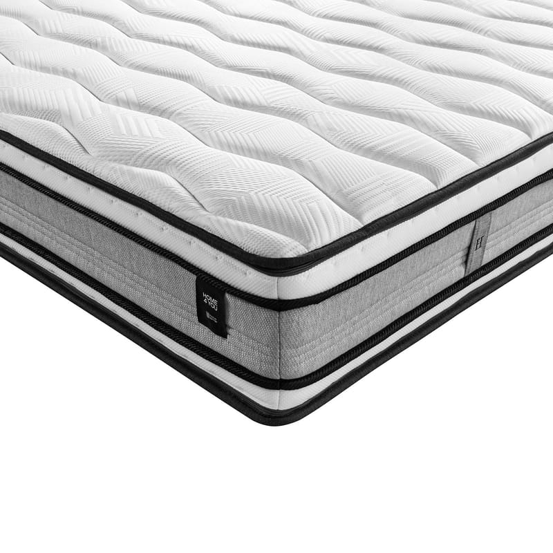 Springmadrass HOME4YOU Harmony Duo King vendbar 160x200x30 cm - Møbler - Senger - Madrasser - Overmadrass