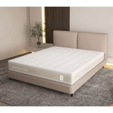 Springmadrass HOME4YOU Kuka Duo 7 soner 90x200x23 cm - Møbler - Senger - Madrasser - Overmadrass
