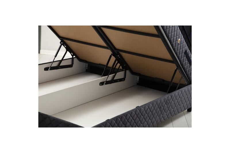 Subato Overmadrass 140x200 cm - Antrasitt - Møbler - Senger - Madrasser - Overmadrass