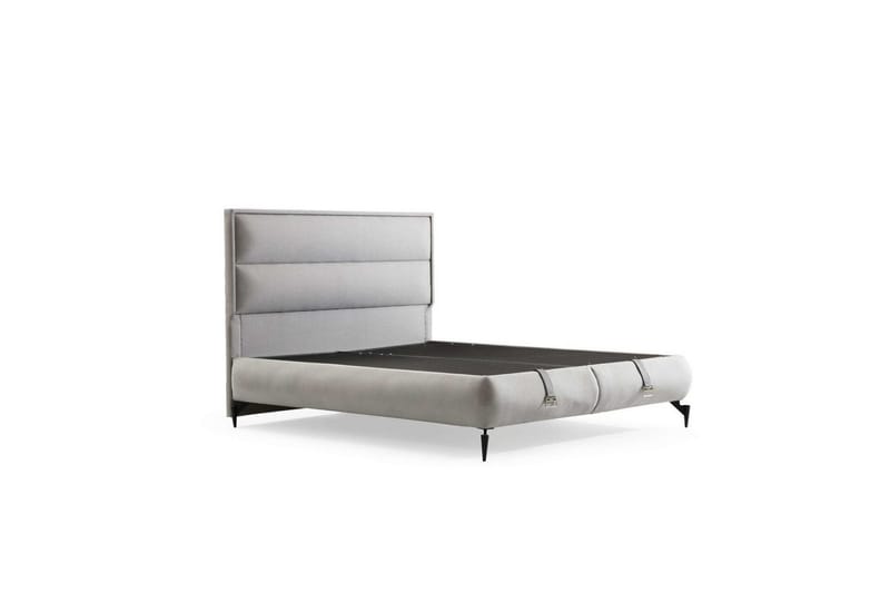 Mashli Sengeramme 100x200 cm - Grå - Møbler - Senger - Sengeramme & sengestamme