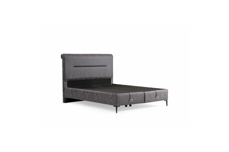 Matbar Sengeramme 100x200 cm - Mørkegrå - Møbler - Senger - Sengeramme & sengestamme