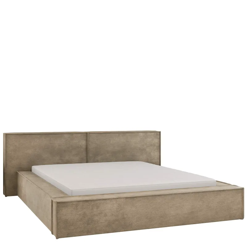 Melor sengeramme 140x200 cm - beige - Møbler - Senger - Senger med oppbevaring