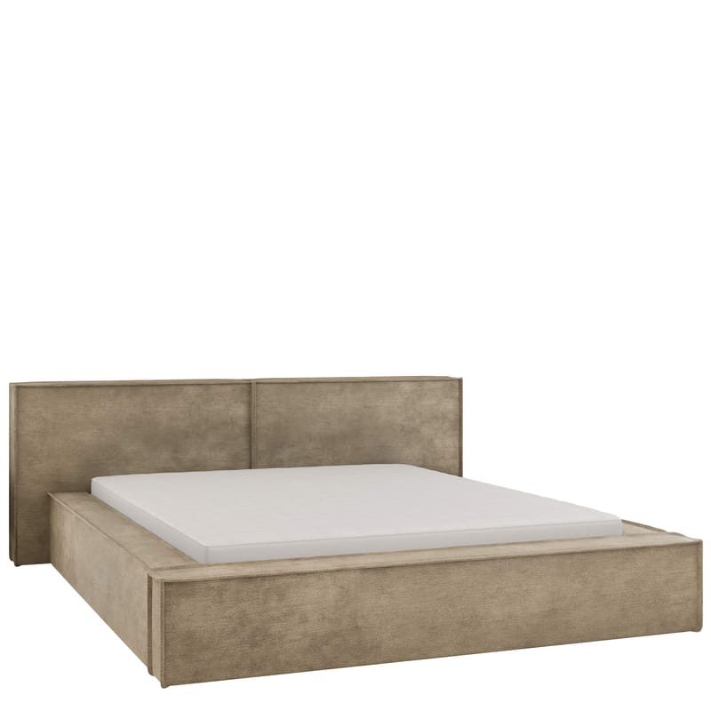 Melor sengeramme 160x200 cm - beige - Møbler - Senger - Senger med oppbevaring
