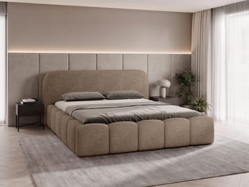Merik sengeramme 140x200 cm - brun - Møbler - Senger - Senger med oppbevaring