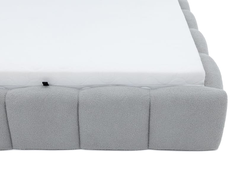 Merik sengeramme 140x200 cm - mørkegrå - Møbler - Senger - Senger med oppbevaring