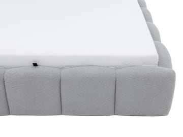Merik sengeramme 160x200 cm - varmgrå - Møbler - Senger - Senger med oppbevaring