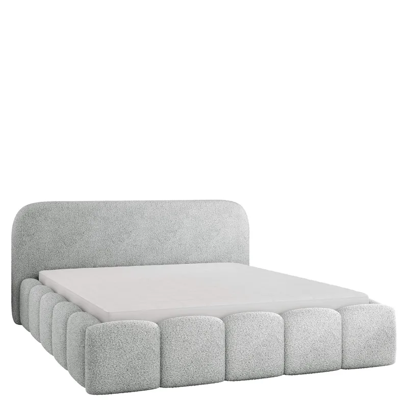 Merik sengeramme 180x200 cm - grå - Møbler - Senger - Senger med oppbevaring