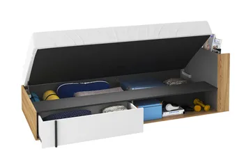 Metropolitan Sengeramme 90x200 cm - Brun - Møbler - Senger - Sengeramme & sengestamme