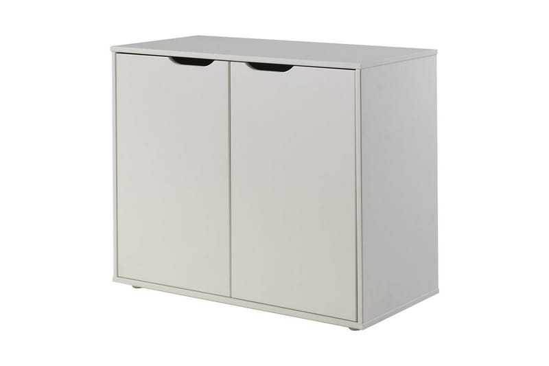 Middelseng med skrivebord, bokhylle, skap med 2 dører og hylle Pino - Møbler - Barnemøbler - Barnemøbelsett