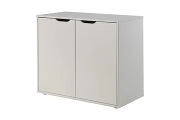 Middelseng med skrivebord, skap med 4 dører, hylle og skap med 2 dører Pino - Møbler - Barnemøbler - Barnemøbelsett