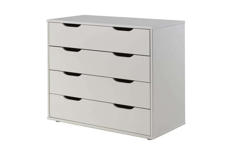 Middelseng med skrivebord, skap med 4 dører, hylle og skap med 2 dører Pino - Møbler - Barnemøbler - Barnemøbelsett