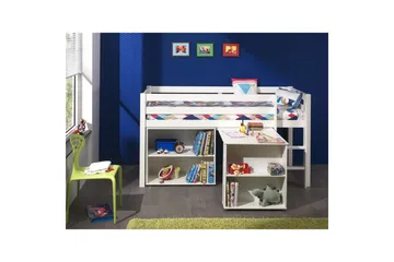 Middelseng med skrivebords kommode Pino - Møbler - Senger - Møbelsett til soverom