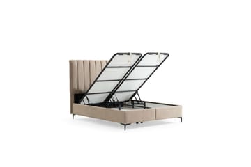 Mojon Sengeramme 100x200 cm - Beige - Møbler - Senger - Sengeramme & sengestamme