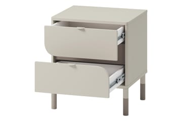 Monfort Møbelsett For Soverom - Beige - Møbler - Senger - Møbelsett til soverom