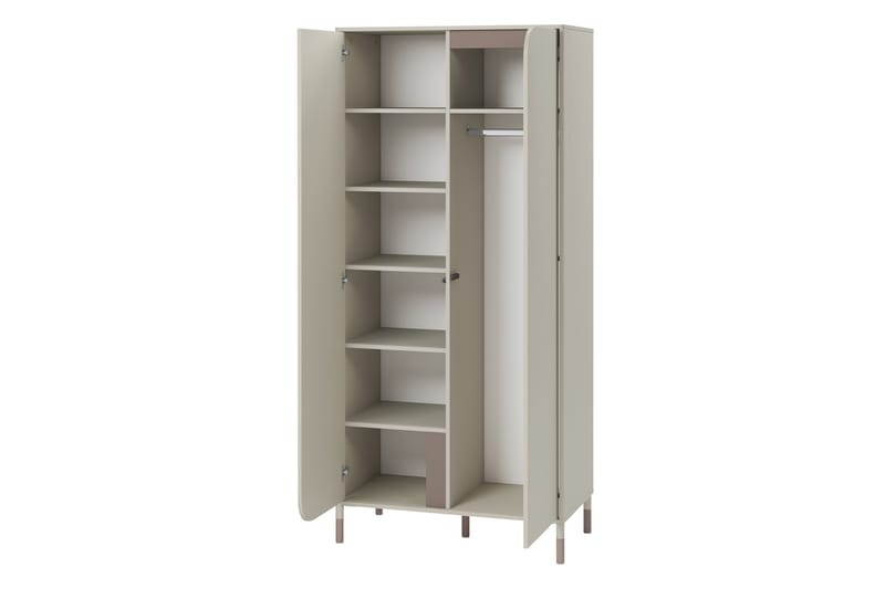 Monfort Møbelsett For Soverom - Beige - Møbler - Senger - Møbelsett til soverom