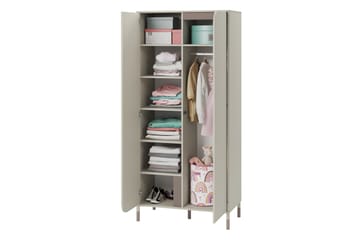 Monfort Møbelsett For Soverom - Beige - Møbler - Senger - Møbelsett til soverom