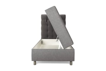 Montana Komplett Sengpakke med Oppbevaring 90x200 cm - Grå - Møbler - Senger - Enkeltsenger