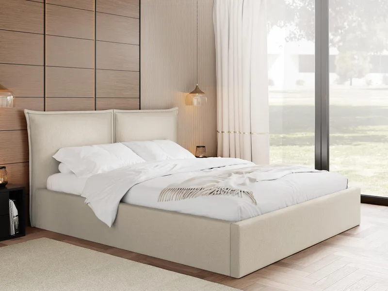 Morricon Sengeramme 160x200 cm - Beige - Møbler - Senger - Sengeramme & sengestamme