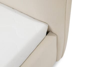 Morricon Sengeramme 160x200 cm - Beige - Møbler - Senger - Sengeramme & sengestamme