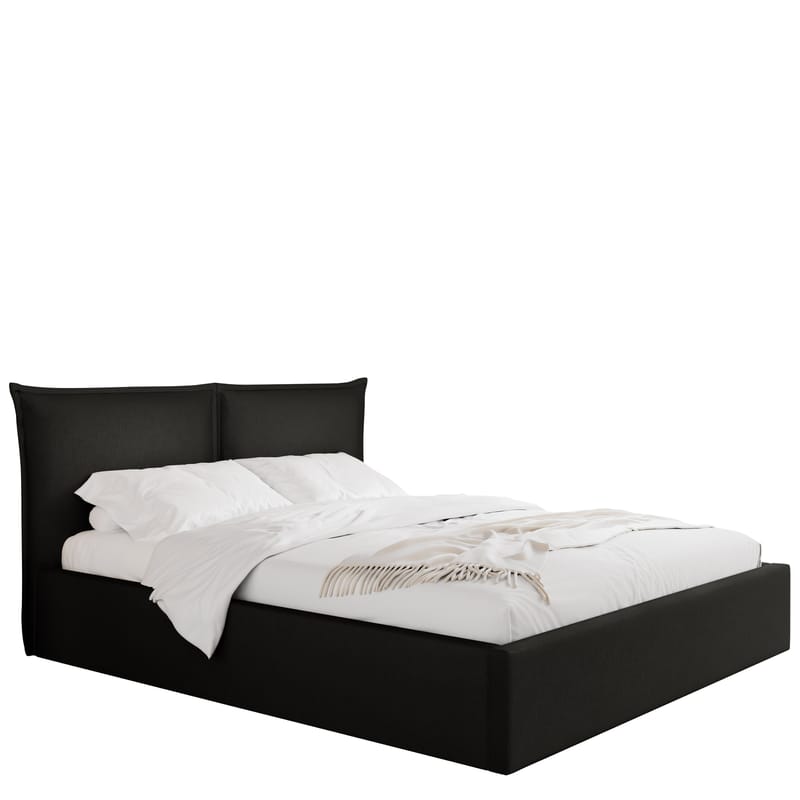 Morricon Sengeramme 160x200 cm - Svart - Møbler - Senger - Sengeramme & sengestamme