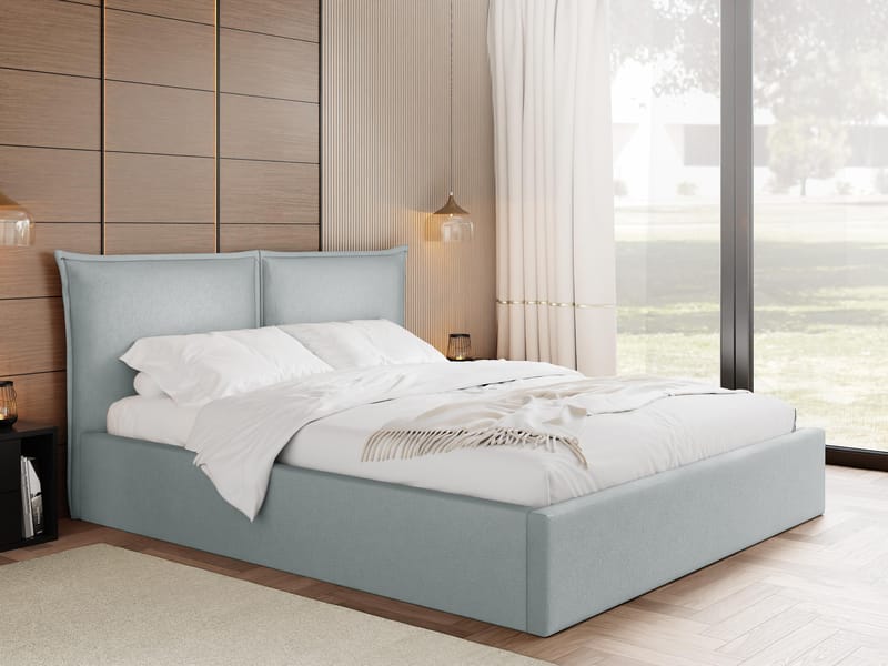 Morricon Sengeramme 180x200 cm - Grå - Møbler - Senger - Sengeramme & sengestamme