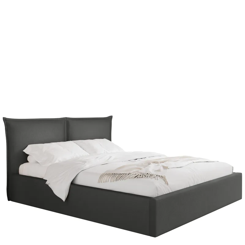 Morricon Sengeramme 180x200 cm, Grå